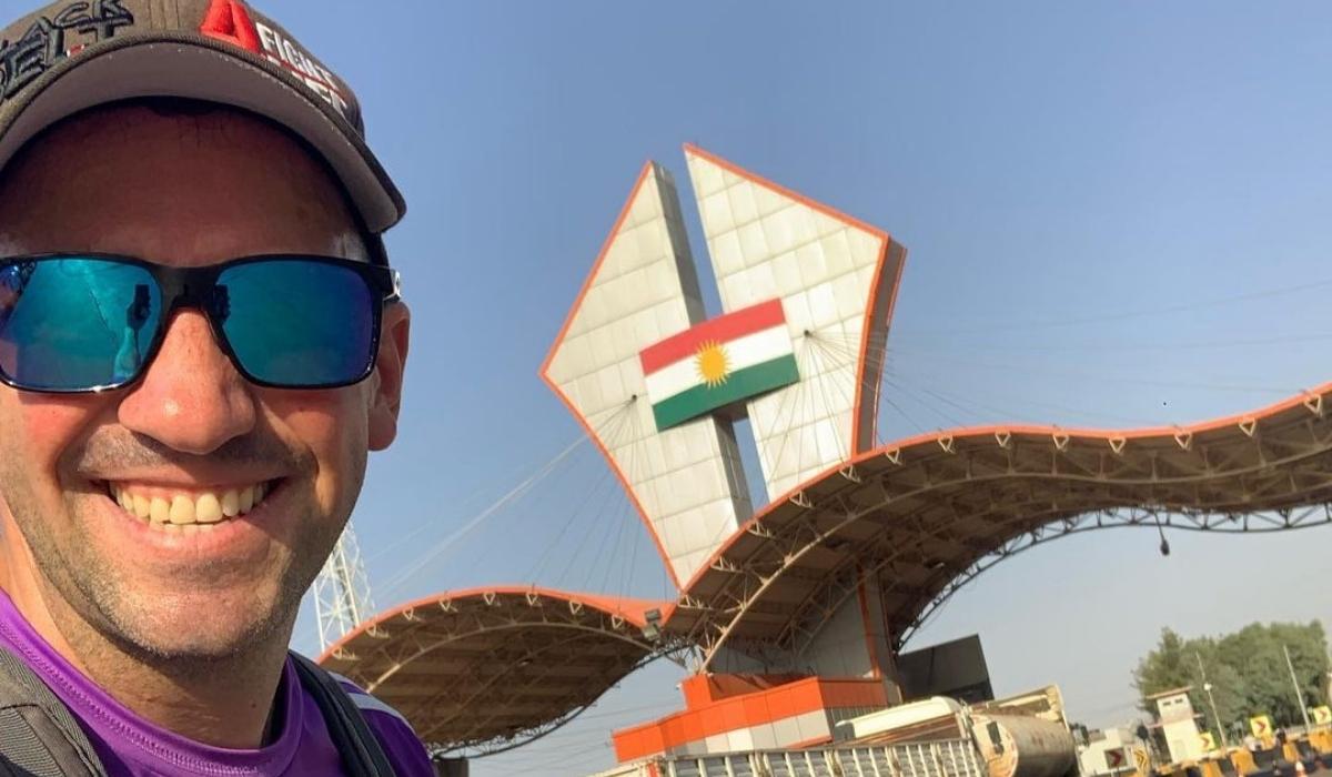 Spaniard on his way to Qatar World Cup on Foot reaches Iraq